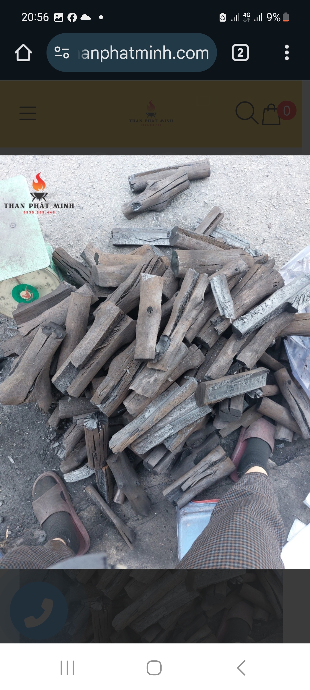 Than củi đước không khói